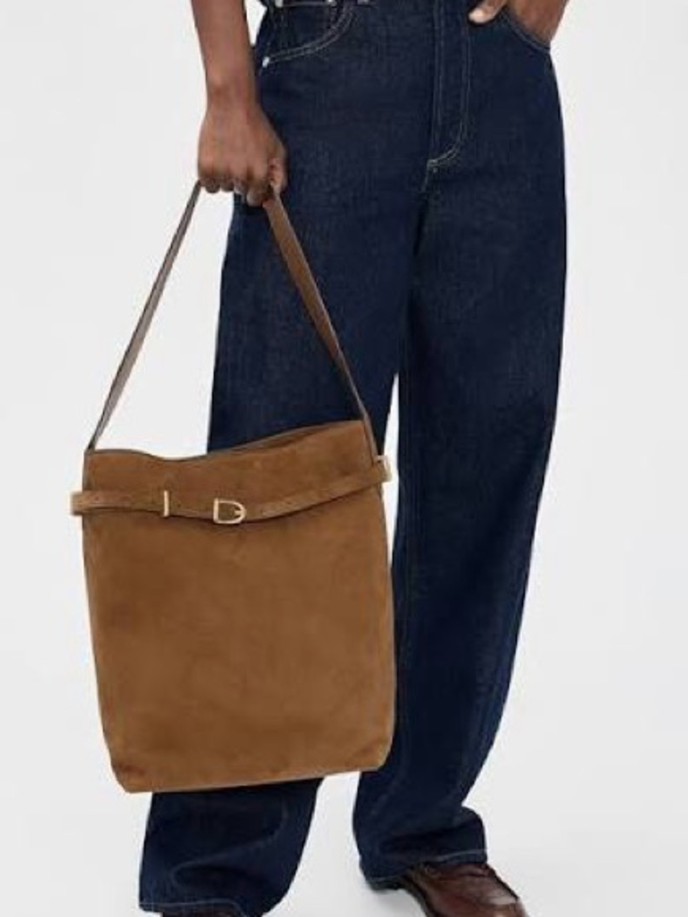 Madewell Suede Belted Bag